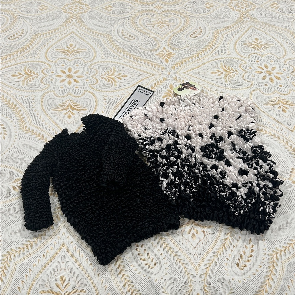 Emmelee for F.C. Black and White popcorn tops
